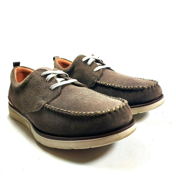 Clarks Artisan Men's Suede Genuine Leather Comfort Casual Lace Up Shoes Size 9M - Picture 8 of 13